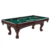 8.3 Ft. Pool Table with Billiard Ball and Cue Stick Set