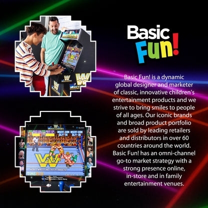 Arcade Classics Game Machine WWE Ultra Series with 17 Inch Screen and 5 Games