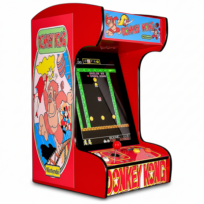 412 Classic Retro Games Tabletop Arcade Machine by  (Red)