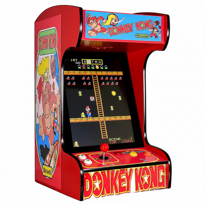 412 Classic Retro Games Tabletop Arcade Machine by  (Red)